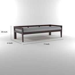 Wooden 3 Seater Sofa Bench with Cushioned Seat