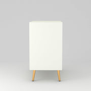 Tveshan HDMR Premium Wood Sideboard Cabinet (White)