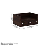 Montheris Sheesham Wood Home Temple (Honey Finish)