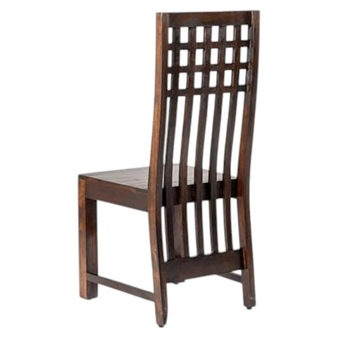 ONIJA  Solid Sheesham Wood Multipurpose Chair for Living Room Bedroom Home Wooden Armchair Furniture for Garden Balcony Outdoor Indoor