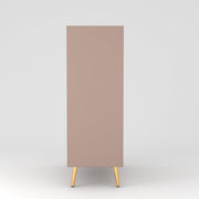 Zenvay HDMR Premium Wood Sideboard Cabinet (Mocha Beige)