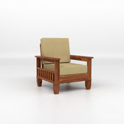 Wooden 5 Seater Sofa Set with Coffee Table