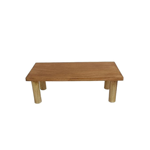 ONIJA Spritual Pooja Chowki Natural sheesham Wood for Pooja | Chowki | Stool | All Purpose in Stool for Diyas & Agarbatti