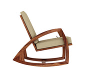 ONIJA Sheesham Wood Rocking Chair