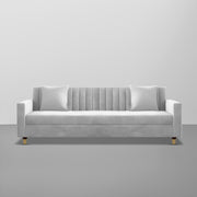 ONIJA Modern 3 Seater Sofa – Light Grey