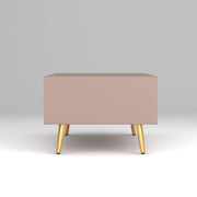 Arvitho HDMR Premium Wood Coffee Table (Mocha Beige)