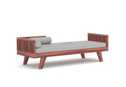 ONIJA Solid Wood Sofa 3 Seater Sofa Diwan Bed (Without Mattress)