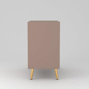 Tveshan HDMR Premium Wood Sideboard Cabinet (Mocha Beige)