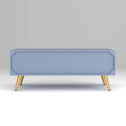 Arvitho HDMR Premium Wood Coffee Table (Slate Blue)