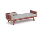 ONIJA Solid Wood Sofa 3 Seater Sofa Diwan Bed (Without Mattress)