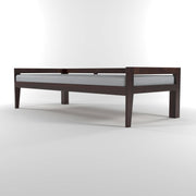 Wooden 3 Seater Sofa Bench with Cushioned Seat