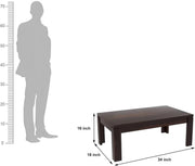 Oryant Sheesham Wood Center Table (Walnut Finish)