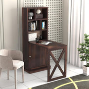 ONIJA  Solid Sheesham Wood Foldable Study Table