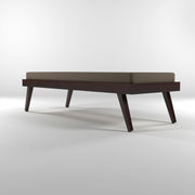 ONIJA Solid Wood Sofa 3 Seater Sofa Diwan Bed (Without Mattress)