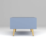 Arvitho HDMR Premium Wood Coffee Table (Slate Blue)