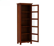 ONIJA  Solid Sheesham Wood Bookshelf for Living Room