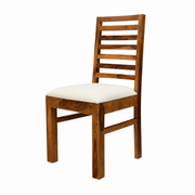 Solid Wood Dining Table Set with 4 Cushioned Chairs