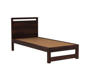 Bacon Sheesham Wood Single Bed Without Storage (Walnut Finish)