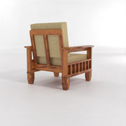 ONIJA Sheesham Wooden 5 Seater Sofa Set Finish: Honey