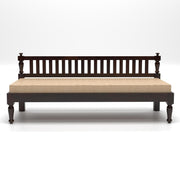 onija Wooden Couch Diwan Sofa Settee for Living Room