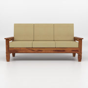 Wooden 5 Seater Sofa Set with Coffee Table
