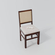 Premium Solid Wood Round Dining Table Set with Cane Back Chairs