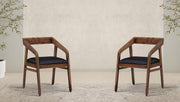 onija  Wood Chair Set of 2 for Living Room