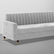 ONIJA Modern 3 Seater Sofa – Light Grey