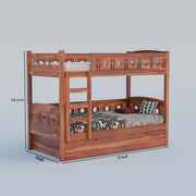 Wooden Bunk Bed for Kids