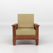 Wooden 5 Seater Sofa Set with Coffee Table
