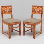 onija Sheesham Wooden 4 Dining Chair Set