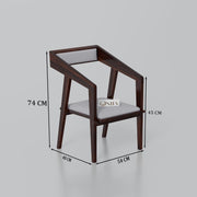 Onija Modern Round Wooden Dining Table Set 4 Seater | Premium Dining Furniture
