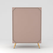Zenvay HDMR Premium Wood Sideboard Cabinet (Mocha Beige)