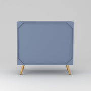 Tveshan HDMR Premium Wood Sideboard Cabinet (Slate Blue)