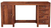 ONIJA Solid Sheesham Wood Writing Study Table
