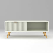 Arvitho HDMR Premium Wood Coffee Table (White)