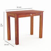 ONIJA Solid Sheesham Wood Study Table
