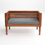 Wooden 7 Seater Sofa Set with Coffee Table