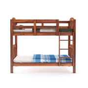 Wooden Bunk Bed for Kids with Ladder