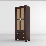 onija Solid Sheesham Wood Wardrobe Cabinet