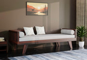 ONIJA Solid Wood Sofa 3 Seater Sofa Diwan Bed (Without Mattress)