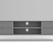 ONIJA HDMR Premium Wood TV Unit for Living Room (Grey)