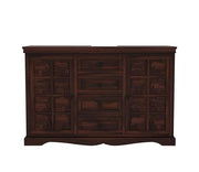 Arvendris Sheesham Wood Cabinet and Sideboard (Walnut Finish)