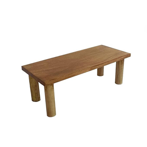 ONIJA Spritual Pooja Chowki Natural sheesham Wood for Pooja | Chowki | Stool | All Purpose in Stool for Diyas & Agarbatti