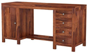 ONIJA Solid Sheesham Wood Writing Study Table