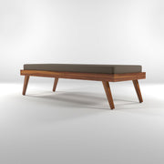 ONIJA Solid Wood Sofa 3 Seater Sofa Diwan Bed (Without Mattress)