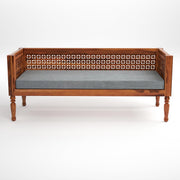 Wooden 7 Seater Sofa Set with Coffee Table