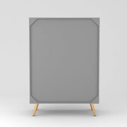 Zenvay HDMR Premium Wood Sideboard Cabinet (Grey)