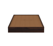 Bryan Sheesham Wood Single Bed Without Storage (Walnut Finish)