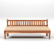 onija Wooden Couch Diwan Sofa Settee for Living Room